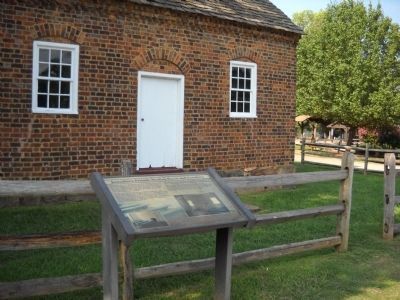 Marker in Jamestown image. Click for full size.