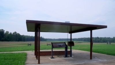 Malvern Hill Exhibit. Click for full size. Malvern Hill Exhibit image. Click for full size.