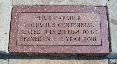Nearby Cherokee County Time Capsule image. Click for full size.
