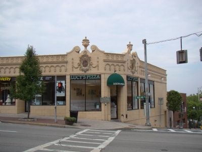 Union Hotel Site and Marker image. Click for full size.