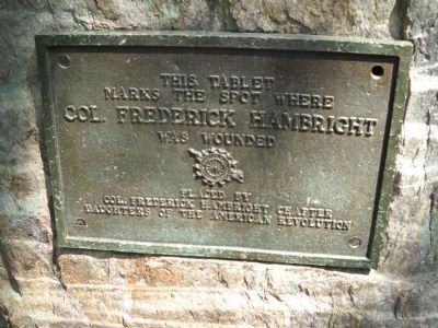 Col. Frederick Hambright Marker image. Click for full size.