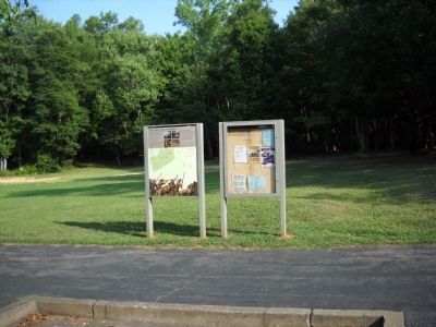 Two Parks, One Mountain Marker. Click for full size. Two Parks, One Mountain Marker image. Click for full size.