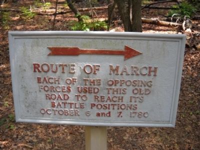 Route of March Marker. Click for full size. Route of March Marker image. Click for full size.