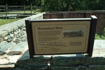 Shenandoah River Marker. Click for full size. Shenandoah River Marker image. Click for full size.