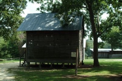 The Corn Crib and Marker. Click for full size. The Corn Crib and Marker image. Click for full size.