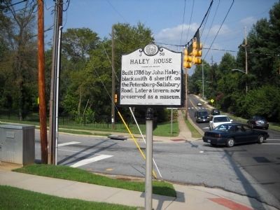 Marker in High Point. Click for full size. Marker in High Point image. Click for full size.
