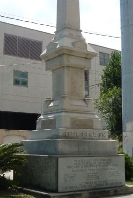 The Battle of Liberty Place Monument image. Click for full size.