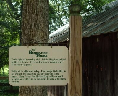 Carriage Shed Marker. Click for full size. Carriage Shed Marker image. Click for full size.