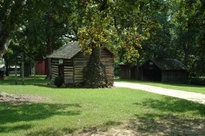 Carriage Shed Sits Behind the Original Garrett House. Click for full size. Carriage Shed Sits Behind the Original Garrett House image. Click for full size.