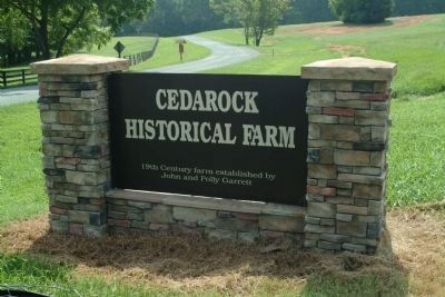 Cedarock Historical Farm. Click for full size. Cedarock Historical Farm image. Click for full size.