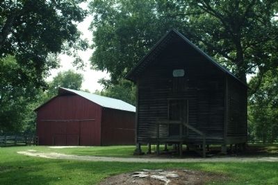 The Barn and the Corn Crib. Click for full size. The Barn and the Corn Crib image. Click for full size.