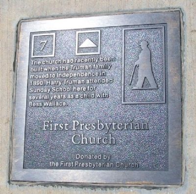 First Presbyterian Church Marker. Click for full size. First Presbyterian Church Marker image. Click for full size.