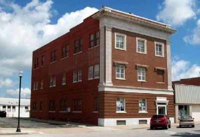 First Fireproof Building in Independence. Click for full size. First Fireproof Building in Independence image. Click for full size.