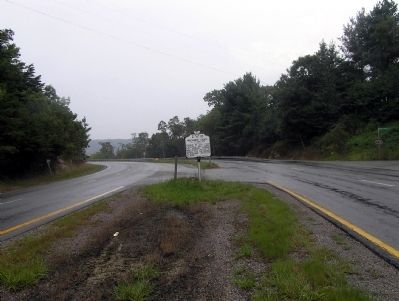 Wide view of the Giles County / Montgomery County Marker image. Click for full size.