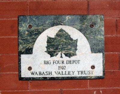 Wabash Trust Plaque image. Click for full size.