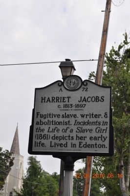 Harriet Jacobs Marker image. Click for full size.