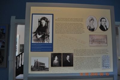 Picture of Harriet Ann Jacobs on display at Vistors Center Edenton NC image. Click for full size.