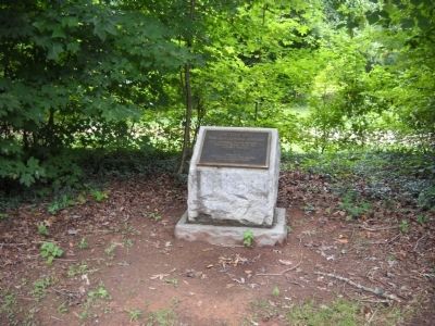 Marker in Guilford Courthouse NMP. Click for full size. Marker in Guilford Courthouse NMP image. Click for full size.