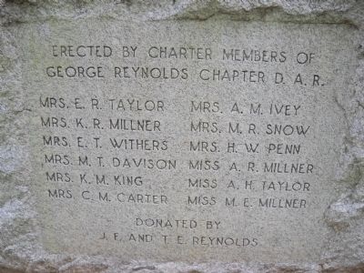 Rear of Marker. Click for full size. Rear of Marker image. Click for full size.