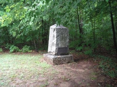 Marker in Guilford Courthouse NMP image. Click for full size.