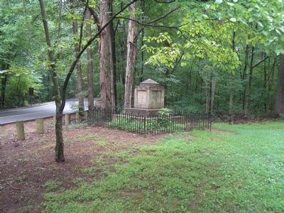 Marker in Guilford Courthouse NMP image. Click for full size.
