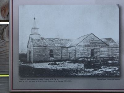 Potawatomi Pay Station & St. Marys MIssion Marker image. Click for full size.