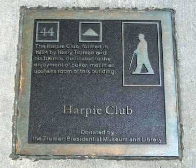 Harpie Club Marker. Click for full size. Harpie Club Marker image. Click for full size.