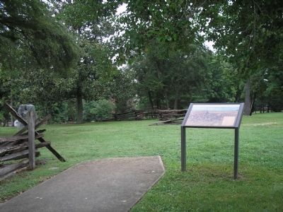 Marker in Tannenbaum Historic Park image. Click for full size.