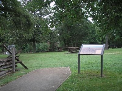 Marker in Tannenbaum Historic Park. Click for full size. Marker in Tannenbaum Historic Park image. Click for full size.