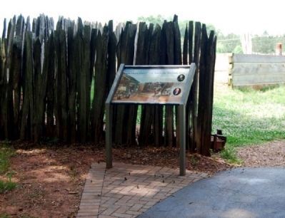 "Light Horse Harry" Lee Takes the Stockade Fort Marker image. Click for full size.