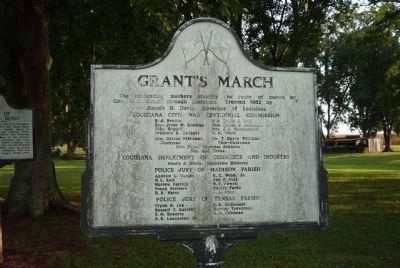 Grant's March. Click for full size. Grant's March image. Click for full size.