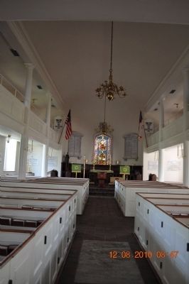 St. Paul's Episcopal Church (inside) image. Click for full size.