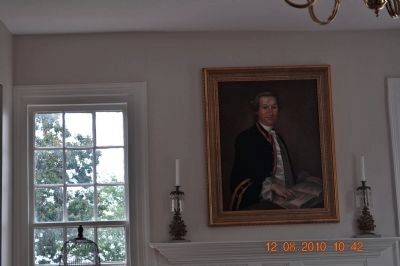 Thomas Barker (picture is hanging inside home) image. Click for full size.