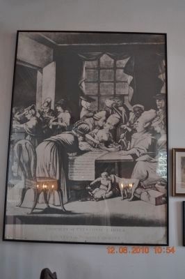 Edenton's Tea Party (picture is hanging inside home) image. Click for full size.