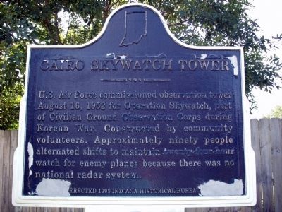 Cairo Skywatch Tower Marker image. Click for full size.