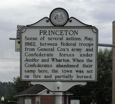 Princeton Marker image. Click for full size.