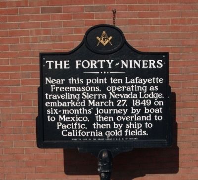 The Forty - Niners Marker image. Click for full size.