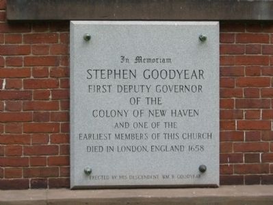 Stephen Goodyear Marker image. Click for full size.