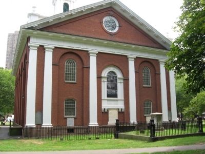 The back of the Center Church On The Green image. Click for full size.