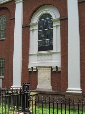 New Haven Common Burial Ground Marker. Click for full size. New Haven Common Burial Ground Marker image. Click for full size.