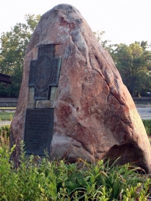 Other View - - Tippecanoe County War Memorial Marker. Click for full size. Other View - - Tippecanoe County War Memorial Marker image. Click for full size.