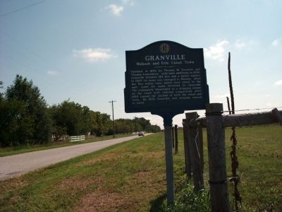 Obverse View - - Granville Marker image. Click for full size.