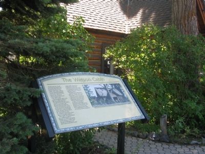 The Watson Cabin Marker image. Click for full size.