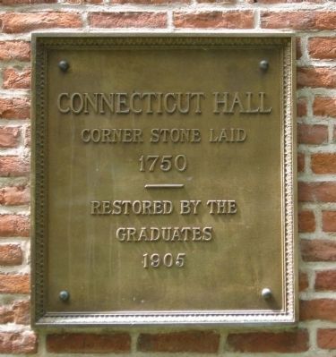 Connecticut Hall Marker image. Click for full size.