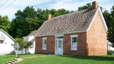 Kritser House and Marker. Click for full size. Kritser House and Marker image. Click for full size.