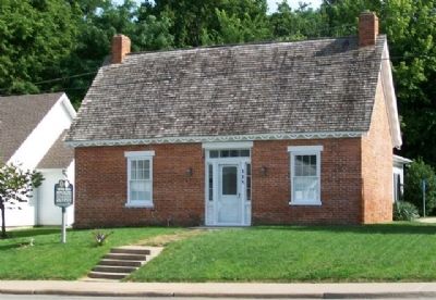 Kritser House and Marker. Click for full size. Kritser House and Marker image. Click for full size.