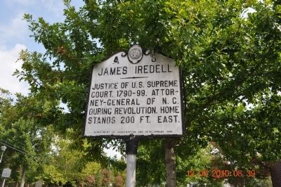 James Iredell Marker image. Click for full size.