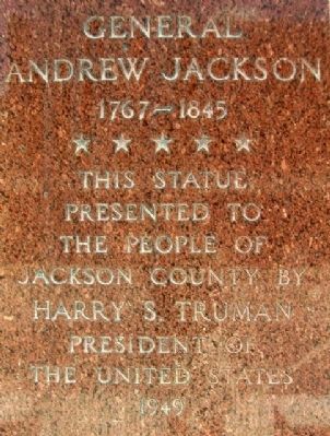 General Andrew Jackson Monument. Click for full size. General Andrew Jackson Monument image. Click for full size.