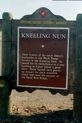 Kneeling Nun Marker image. Click for full size.