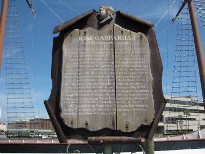 Jose Gasparilla Marker. Click for full size. Jose Gasparilla Marker image. Click for full size.